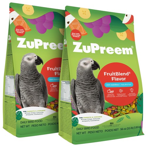 Zupreem fruitblend parrot food - fruitblend,