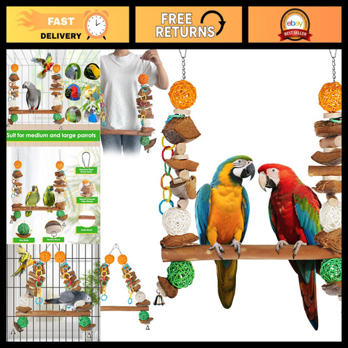 Large parrot toys - toys,, 23"