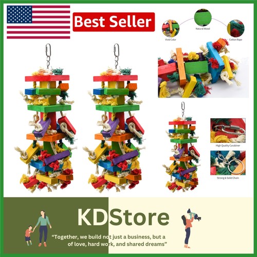 Colorful 20in large parrot toy - 20in,