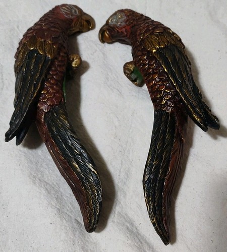 Pair hanging macaw - 7",