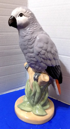 New ceramic parrot statue - ceramic,